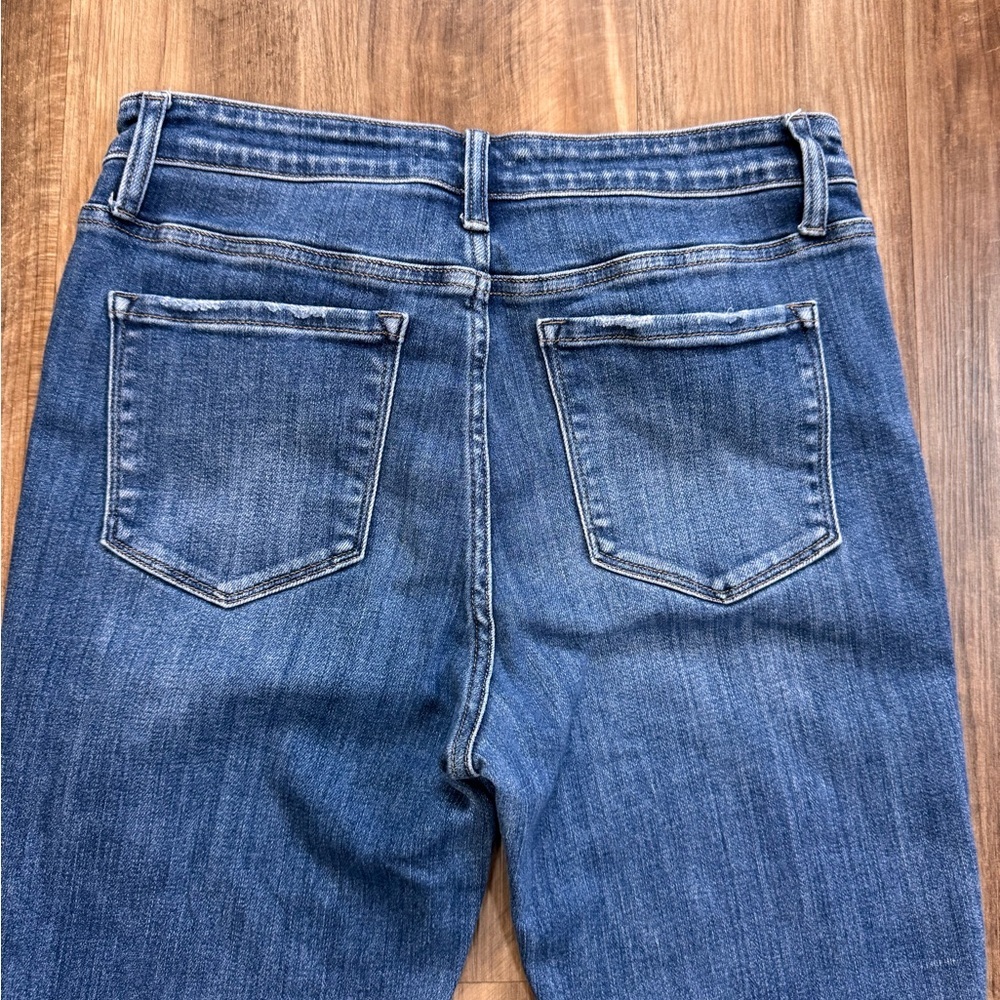 Flying Monkey Medium Blue Distressed Skinny Jeans, size 30 - Picture 8 of 13